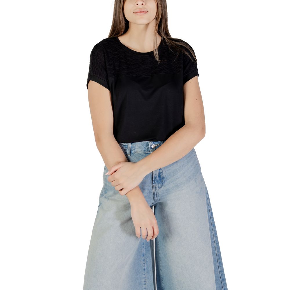 Street One Black Viscose T-Shirt