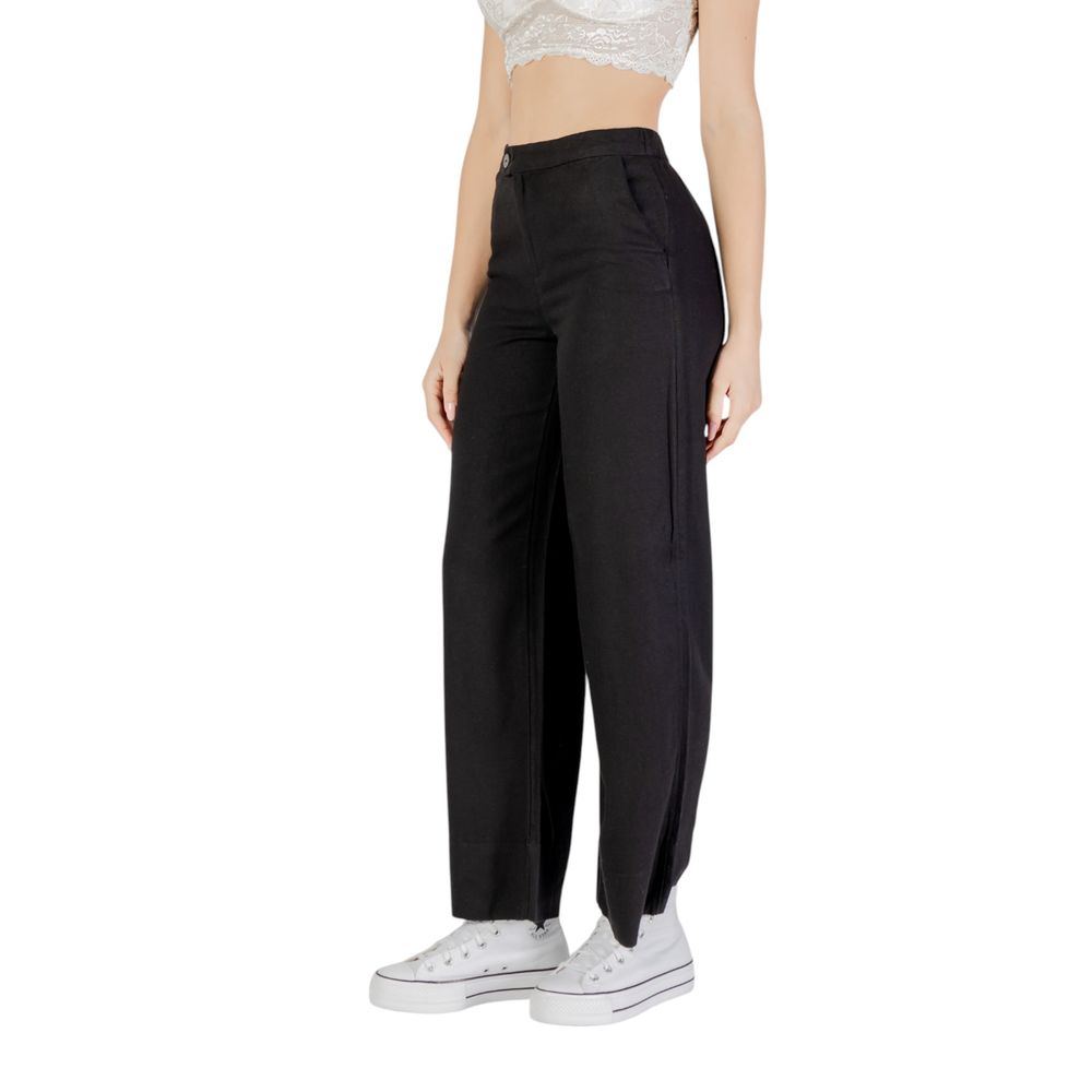 ONLY Black Viscose Pant