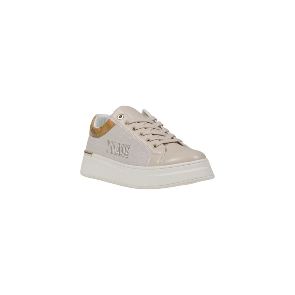 ALVIERO MARTINI 1a CLASSE Beige Polyester Sneaker