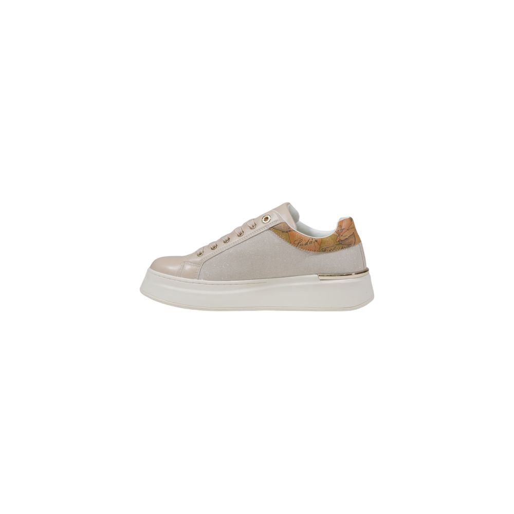 ALVIERO MARTINI 1a CLASSE Beige Polyester Sneaker