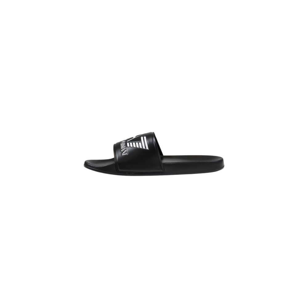 Armani EA7 Emporio Black And White Pvc Slipper