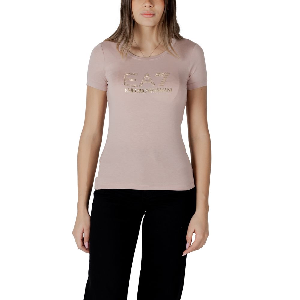 Armani EA7 Emporio Pink Modal T-Shirt