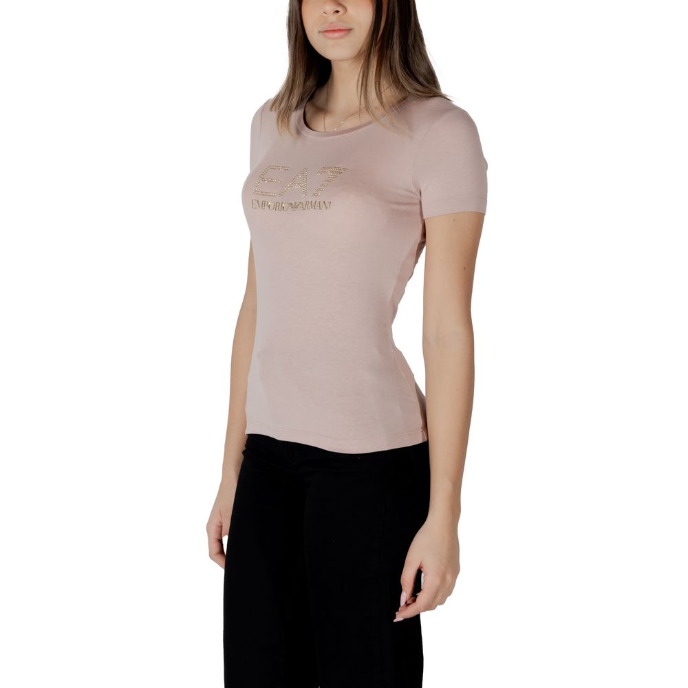 Armani EA7 Emporio Pink Modal T-Shirt