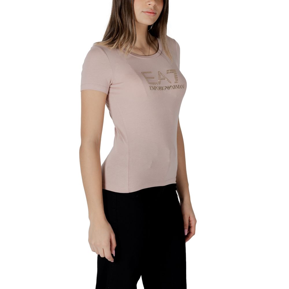 Armani EA7 Emporio Pink Modal T-Shirt