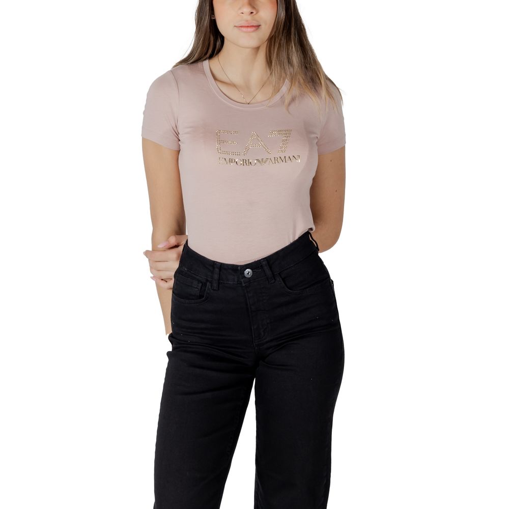 Armani EA7 Emporio Pink Modal T-Shirt