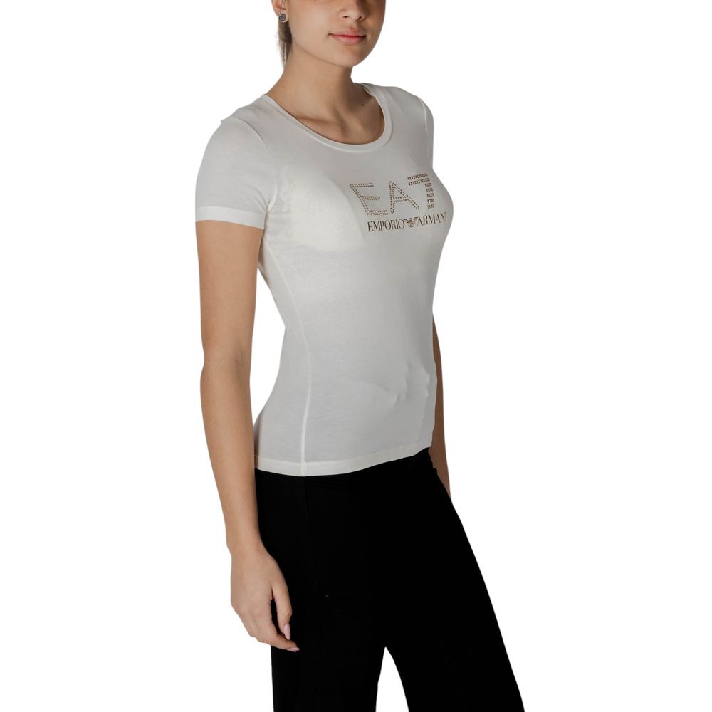 Armani EA7 Emporio Cream Modal T-Shirt