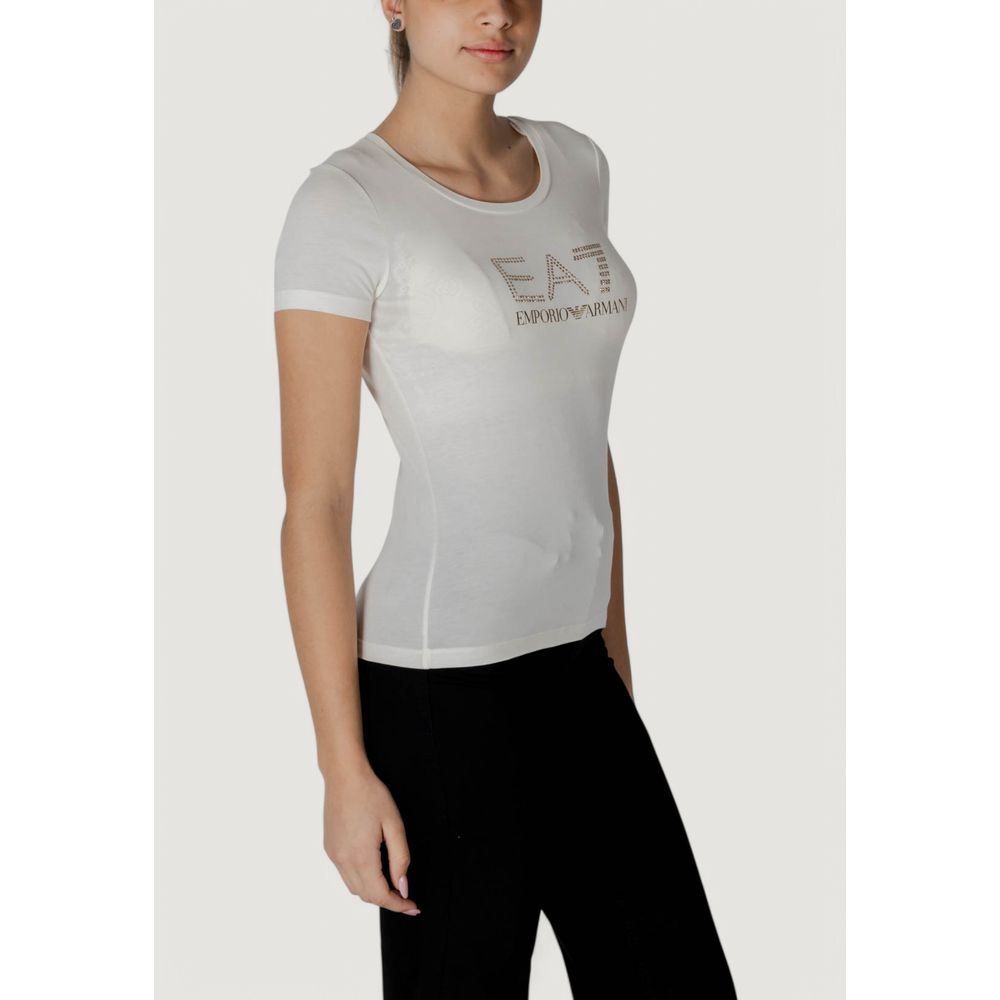 Armani EA7 Emporio Cream Modal T-Shirt