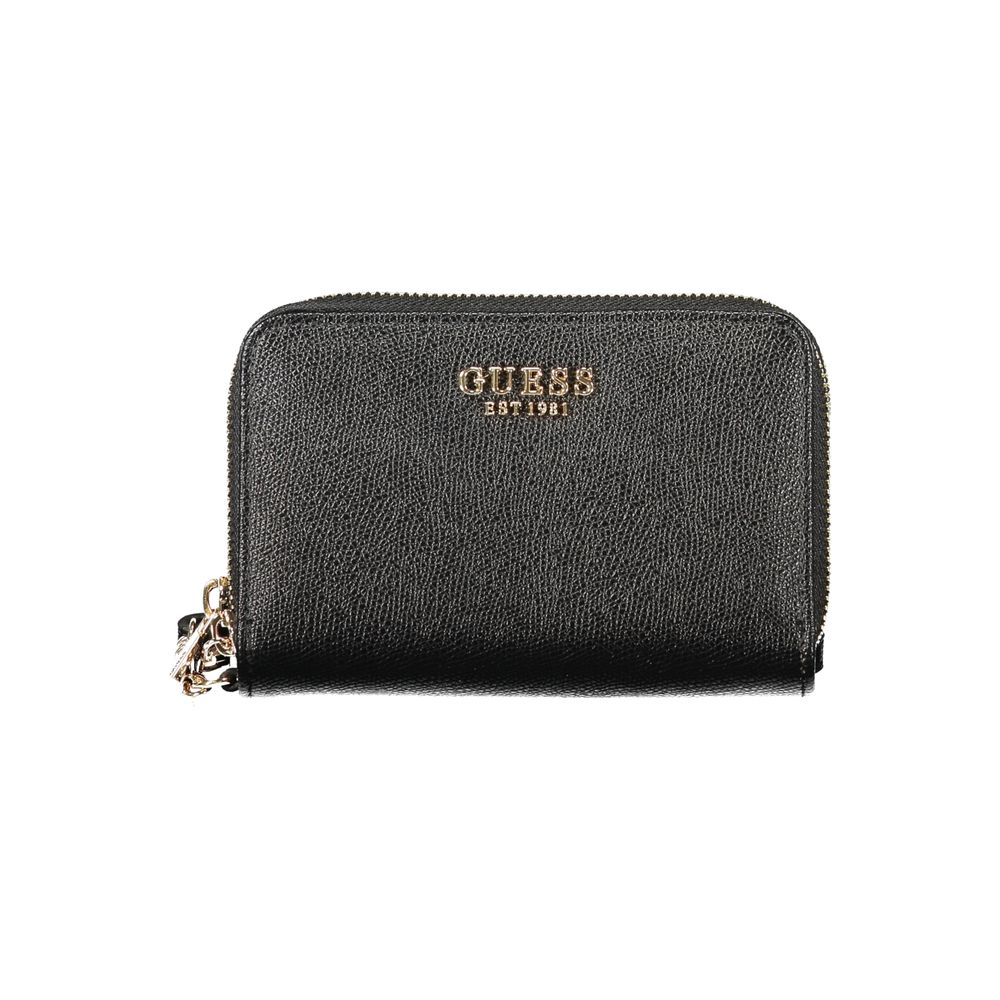 Guess Shoes Black Polyethylene Women Wallet