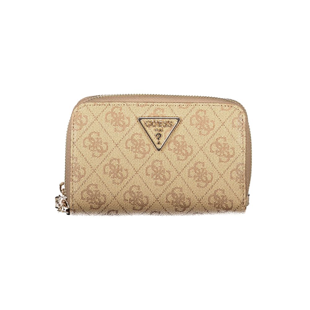 Guess Shoes Beige Polyethylene Women Wallet