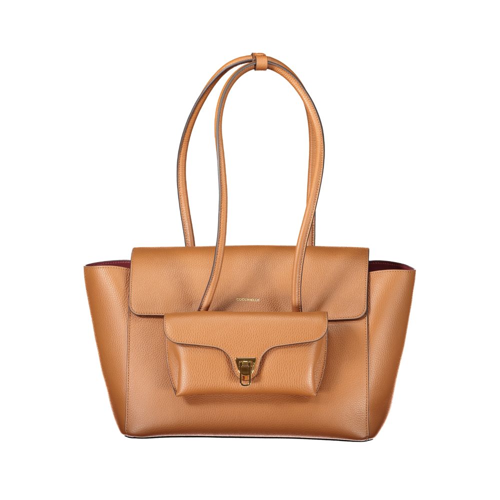 Coccinelle Brown Leather Women Handbag