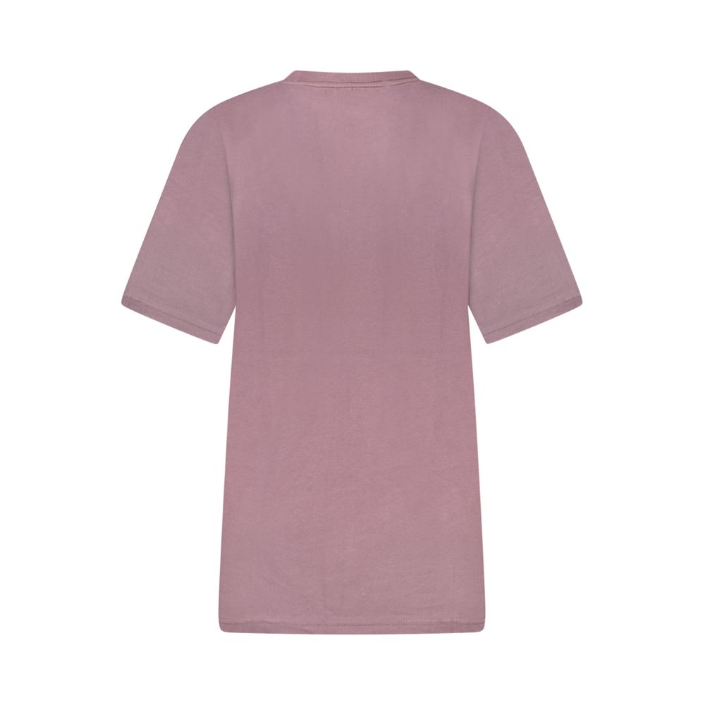 Vans Purple Cotton Women T-Shirt