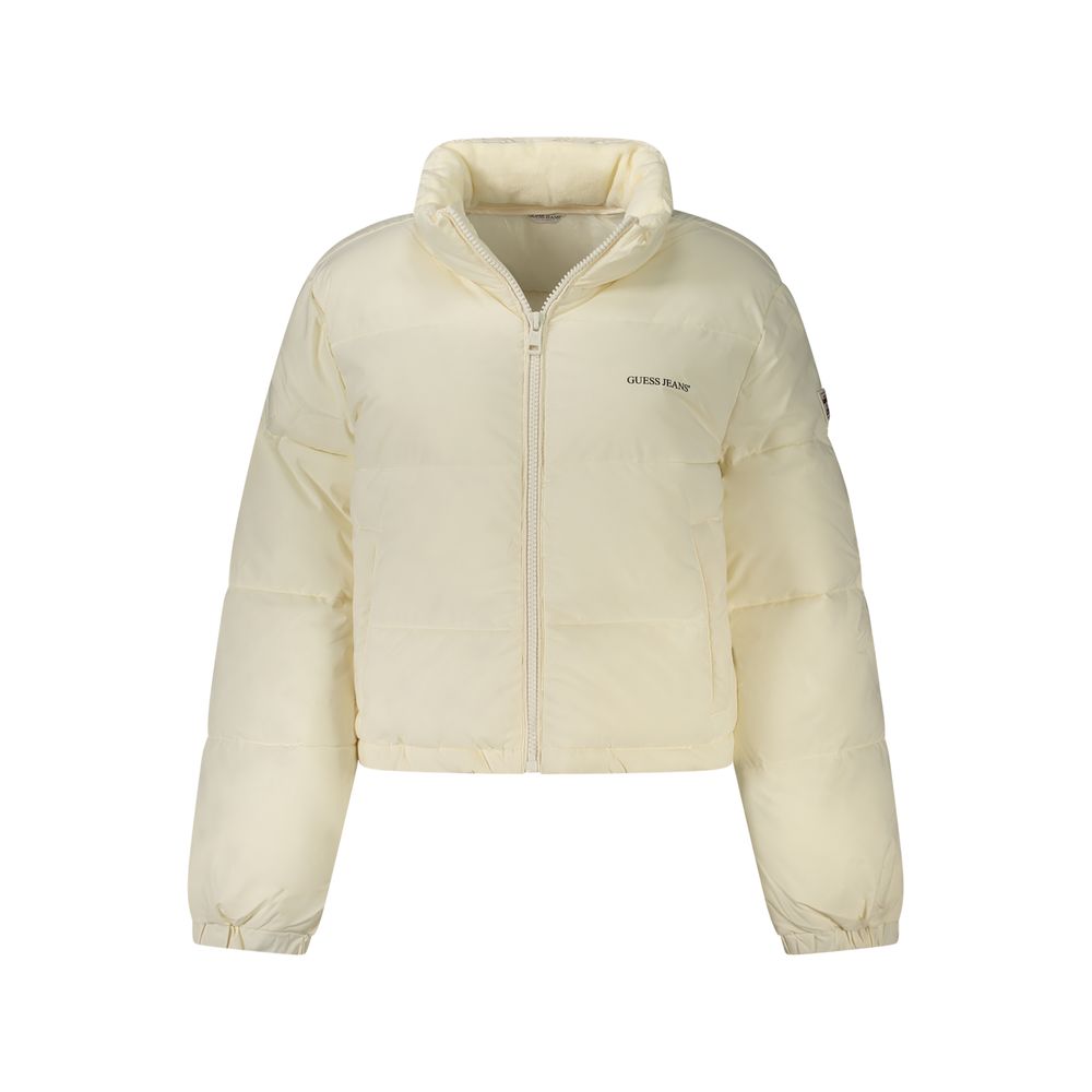 Guess Shoes White Polyester Women Jacket