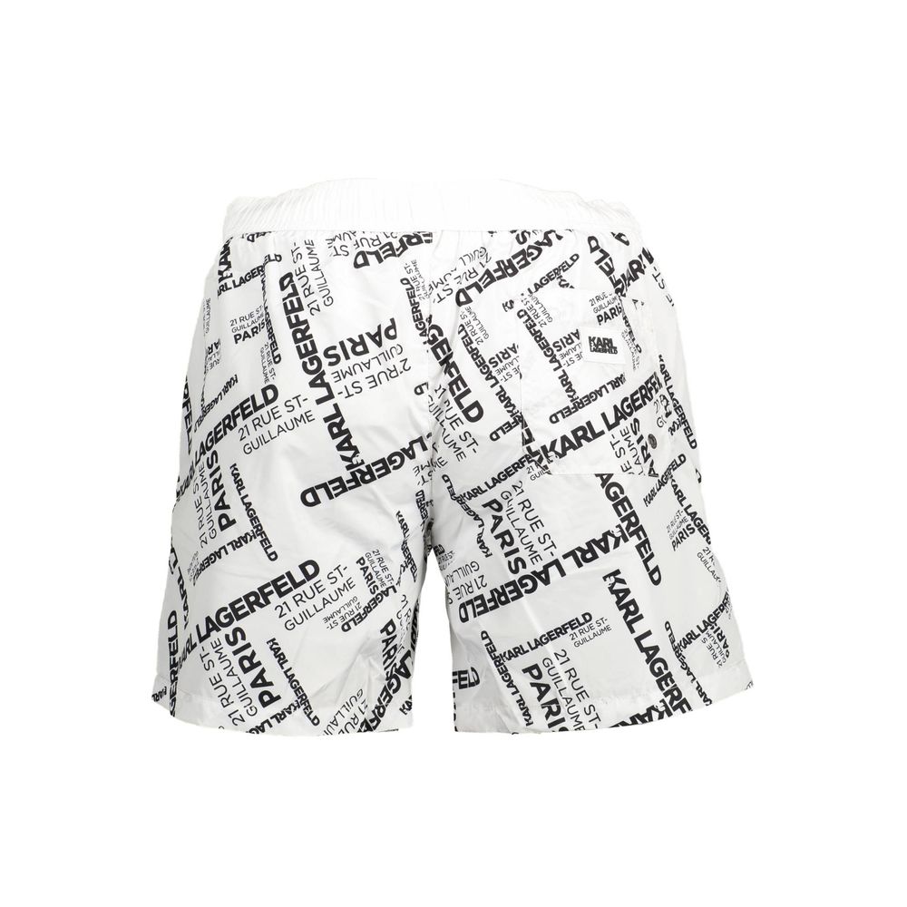 Karl Lagerfeld White Polyester Swimwear