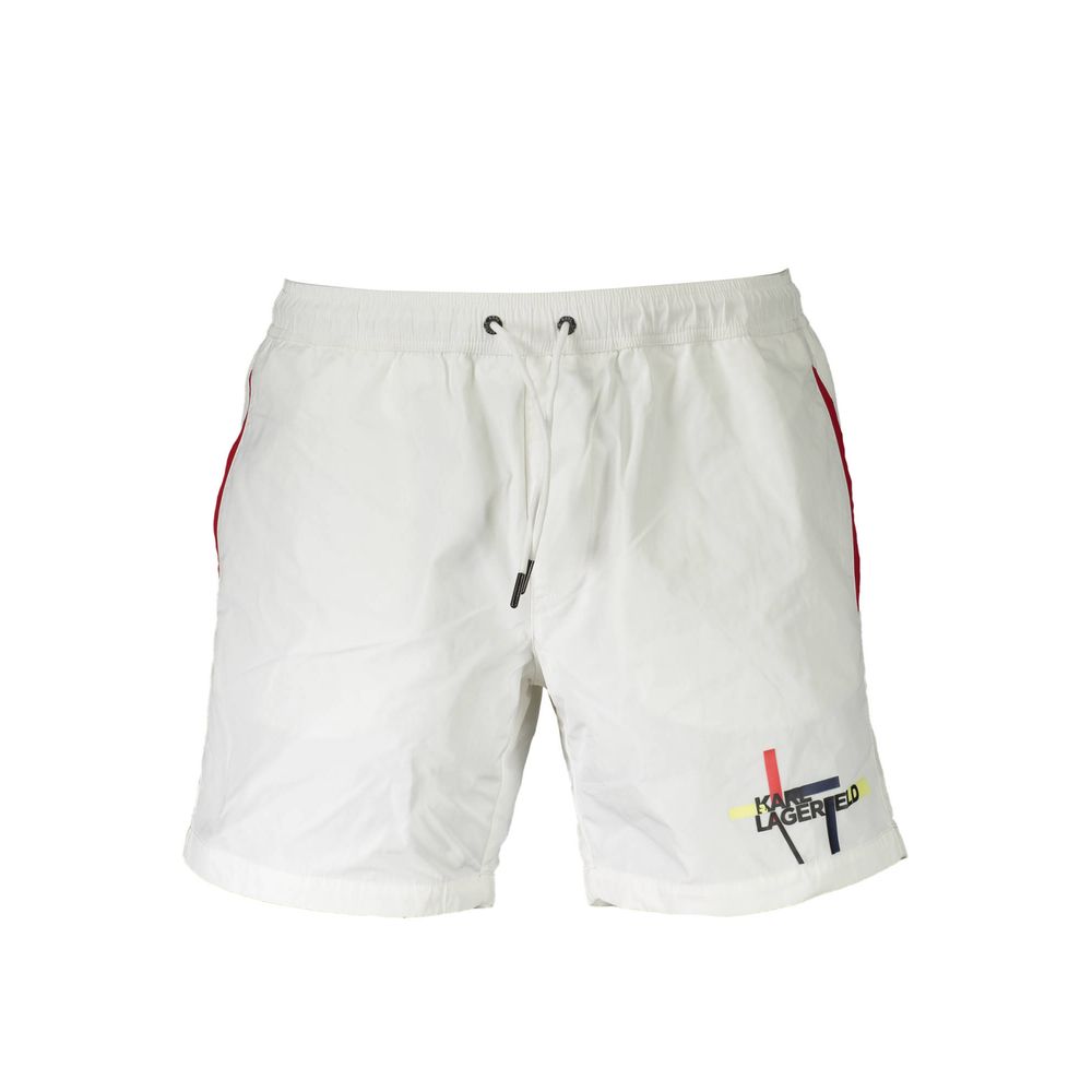 Karl Lagerfeld White Polyester Swimwear
