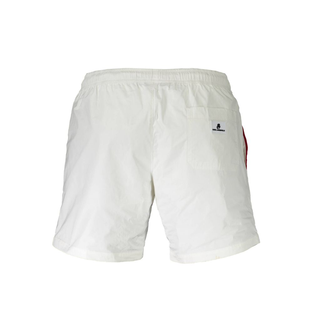 Karl Lagerfeld White Polyester Swimwear