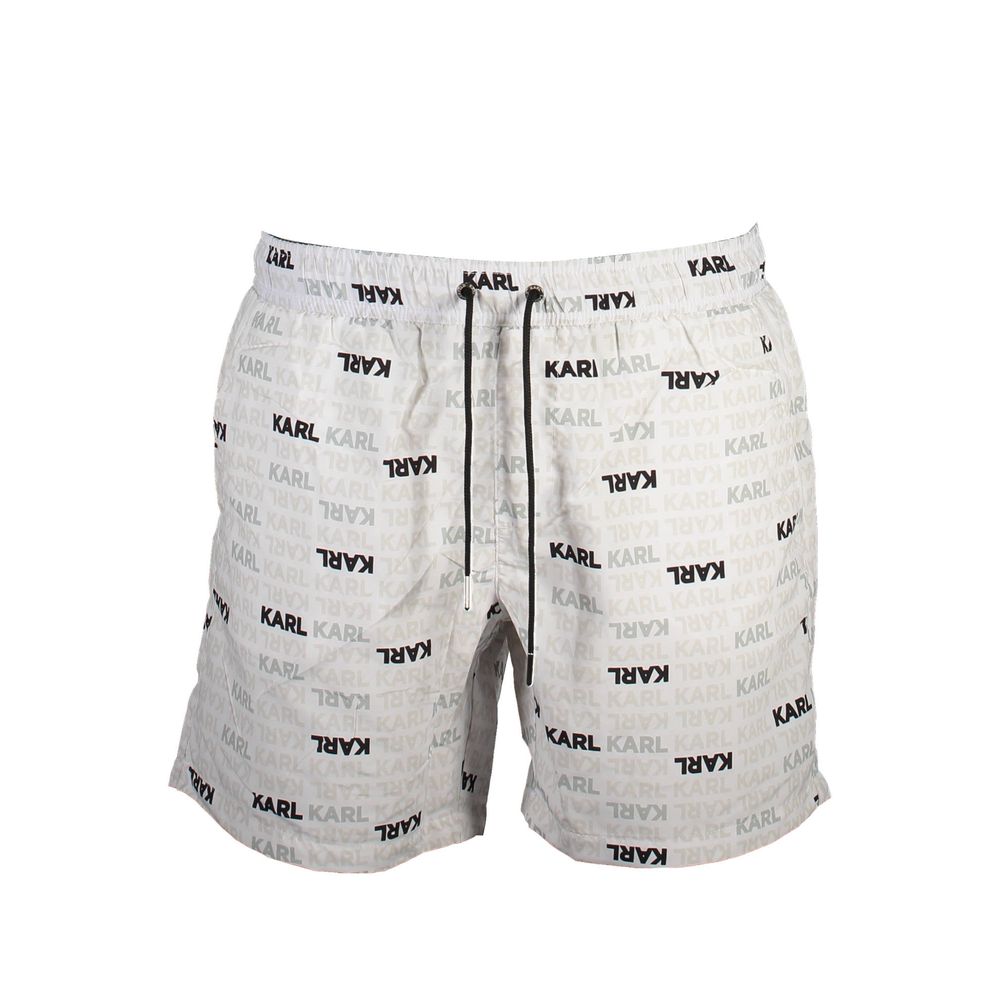 Karl Lagerfeld White Polyester Swimwear