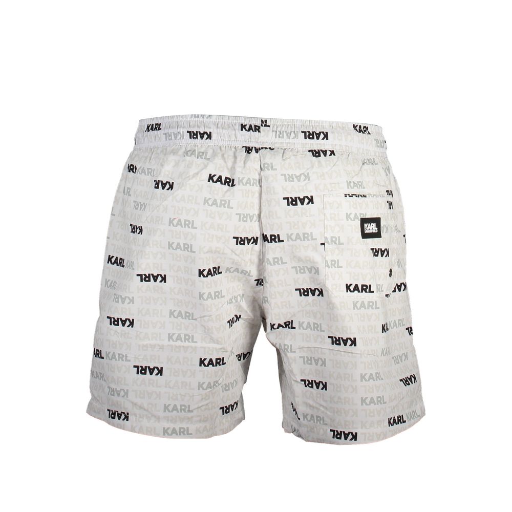 Karl Lagerfeld White Polyester Swimwear