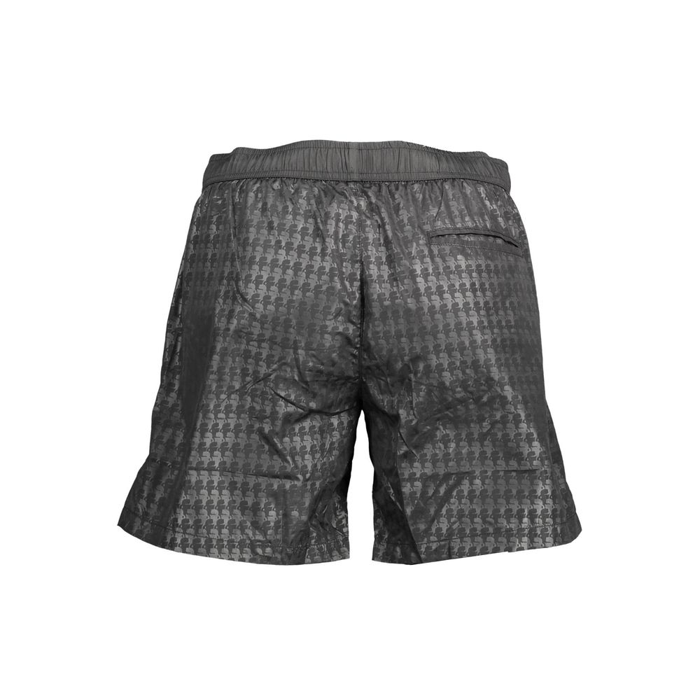 Karl Lagerfeld Black Polyester Swimwear