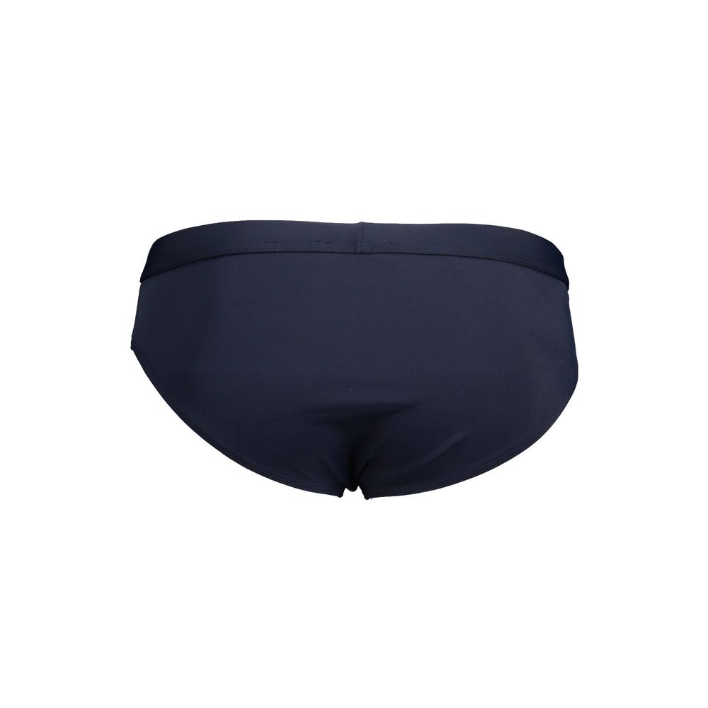 Karl Lagerfeld Blue Elastane Swimwear