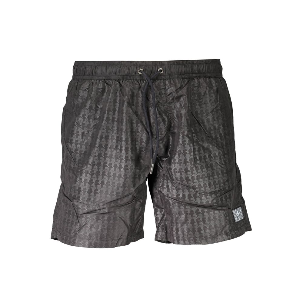 Karl Lagerfeld Black Polyester Swimwear