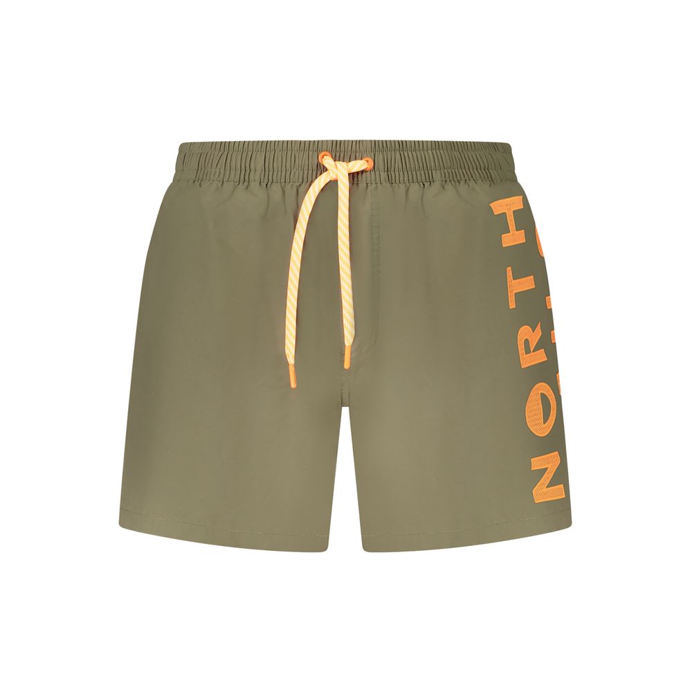 North Sails Green Cotton Swimwear