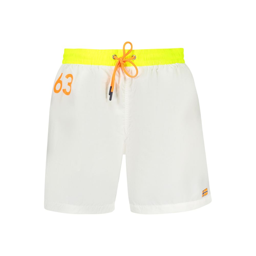 Geographical Norway White Polyamide Swimwear