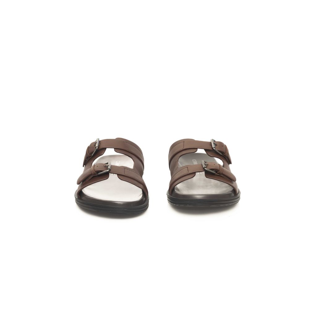CERRUTI 1881 Brown Cowhide Sandal