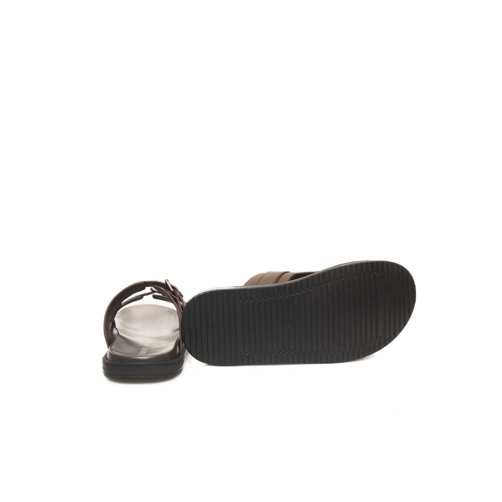 CERRUTI 1881 Brown Cowhide Sandal