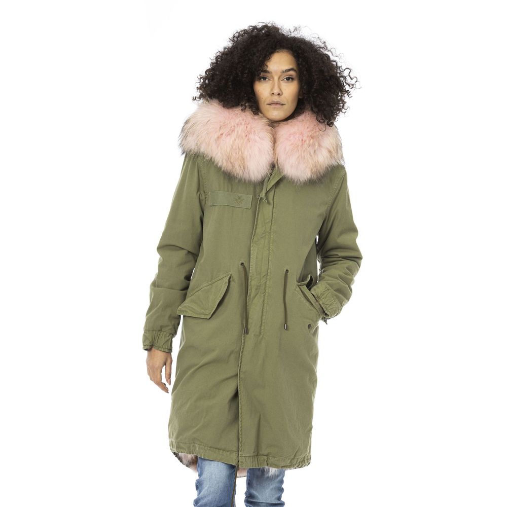 MR & MRS ITALY Army Cotton Jackets & Coat