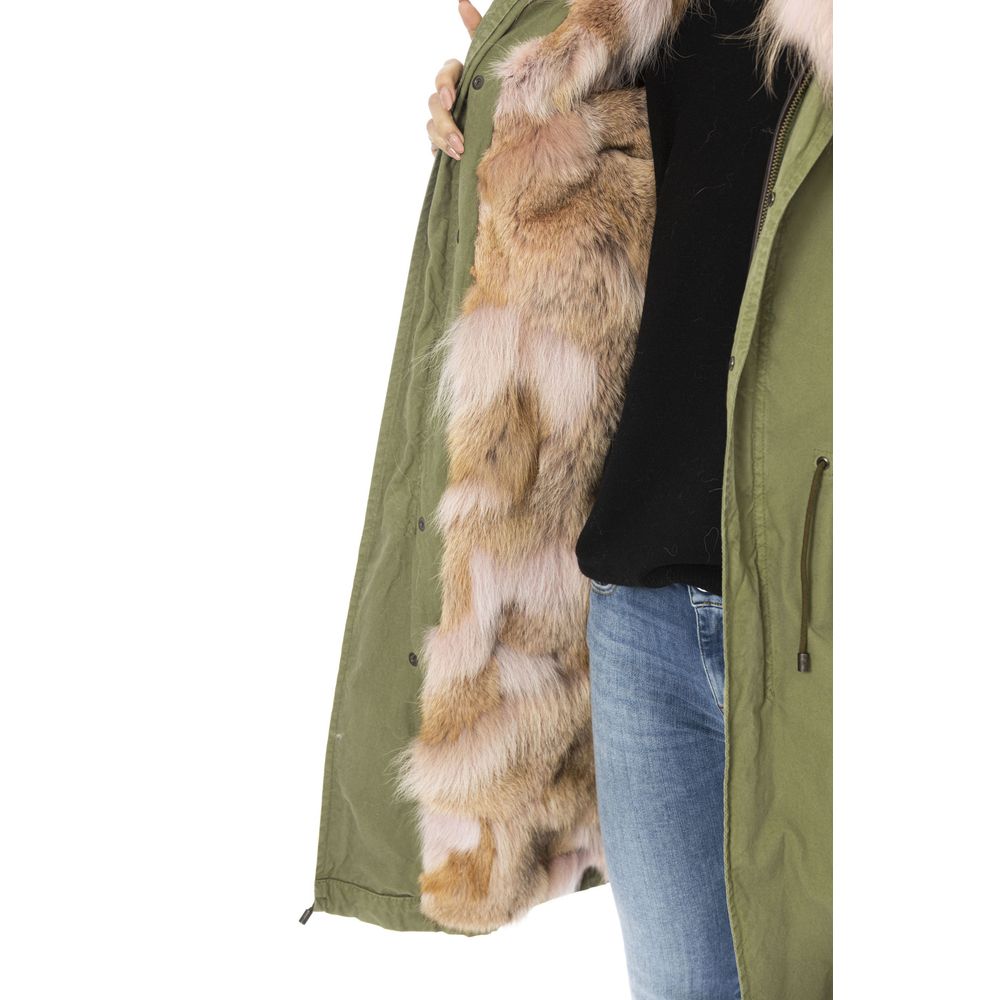 MR & MRS ITALY Army Cotton Jackets & Coat