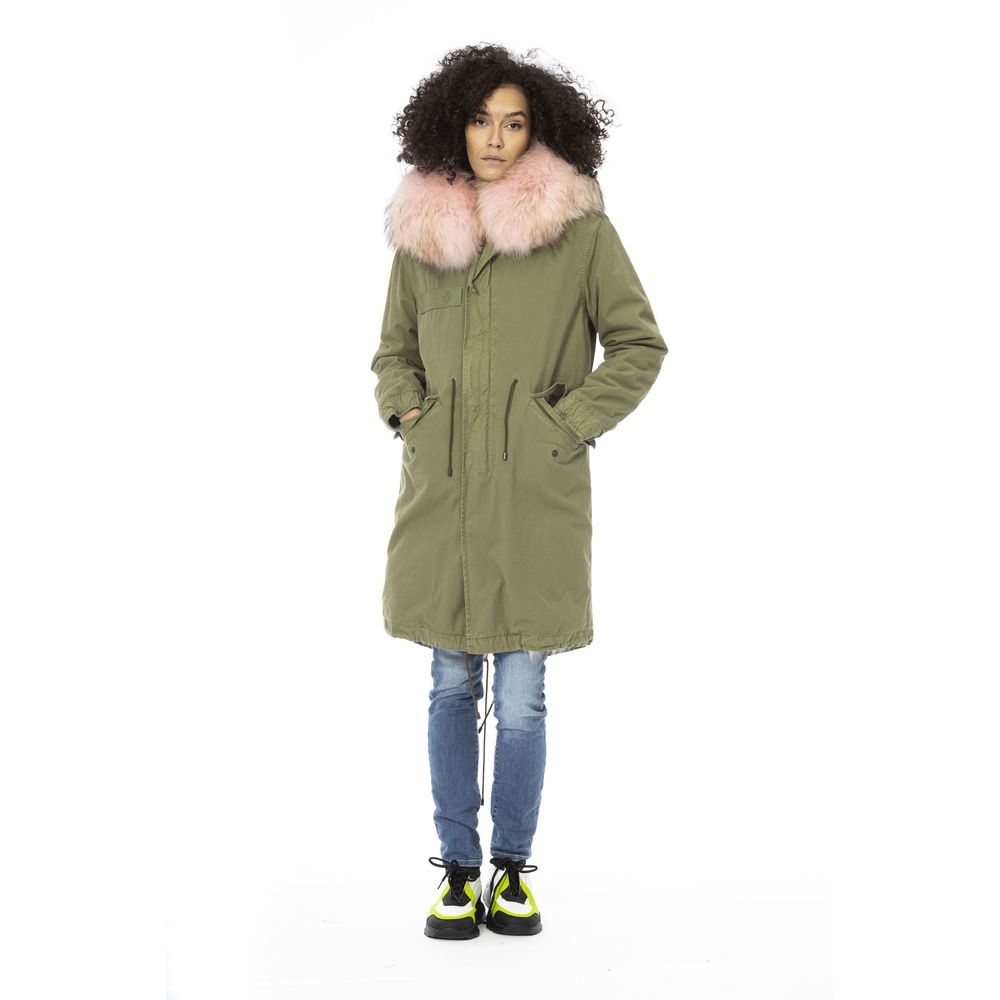 MR & MRS ITALY Army Cotton Jackets & Coat