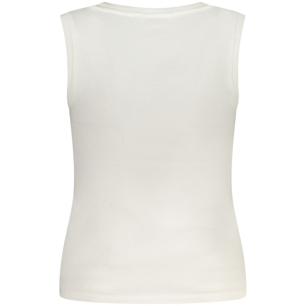 Tommy Hilfiger White Cotton Tank Top