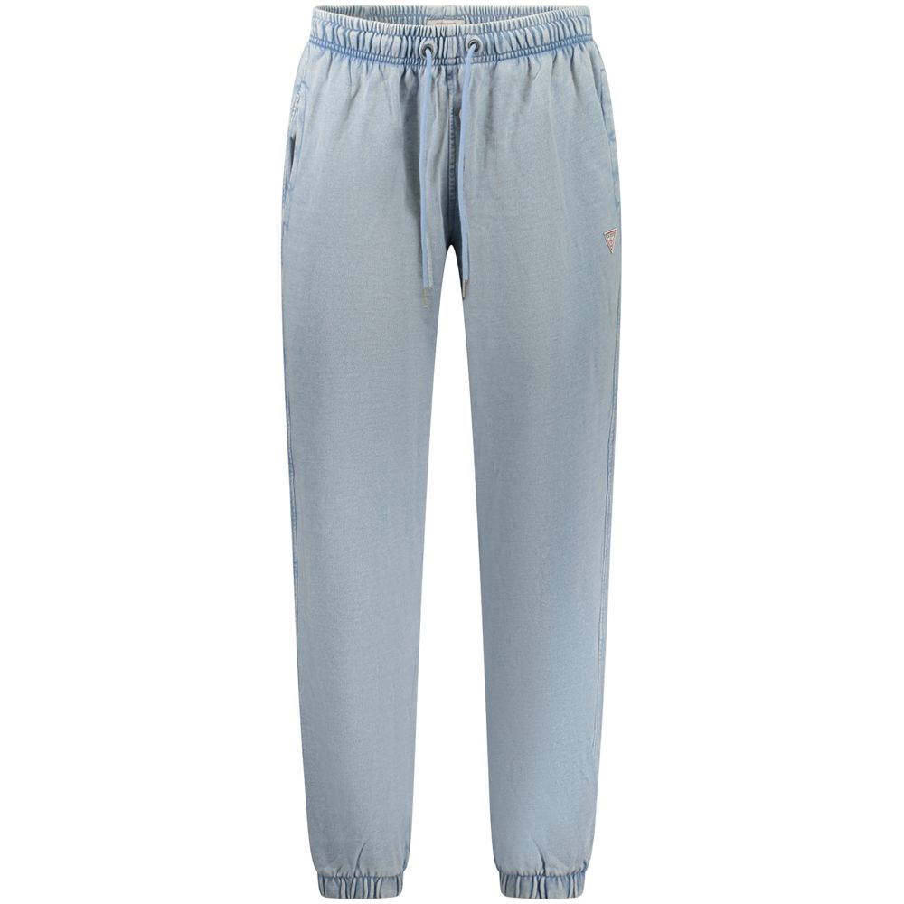 Guess Shoes Blue Cotton Pant