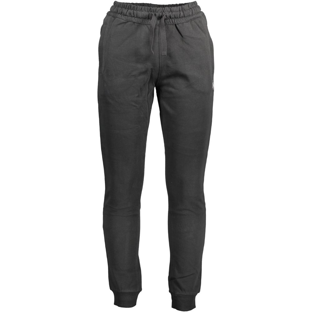 U.S. Polo Assn. Black Cotton Pant