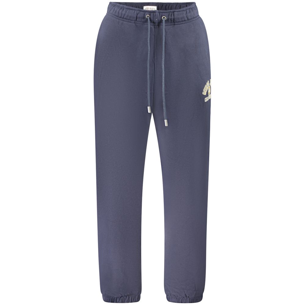 Guess Shoes Blue Cotton Pant