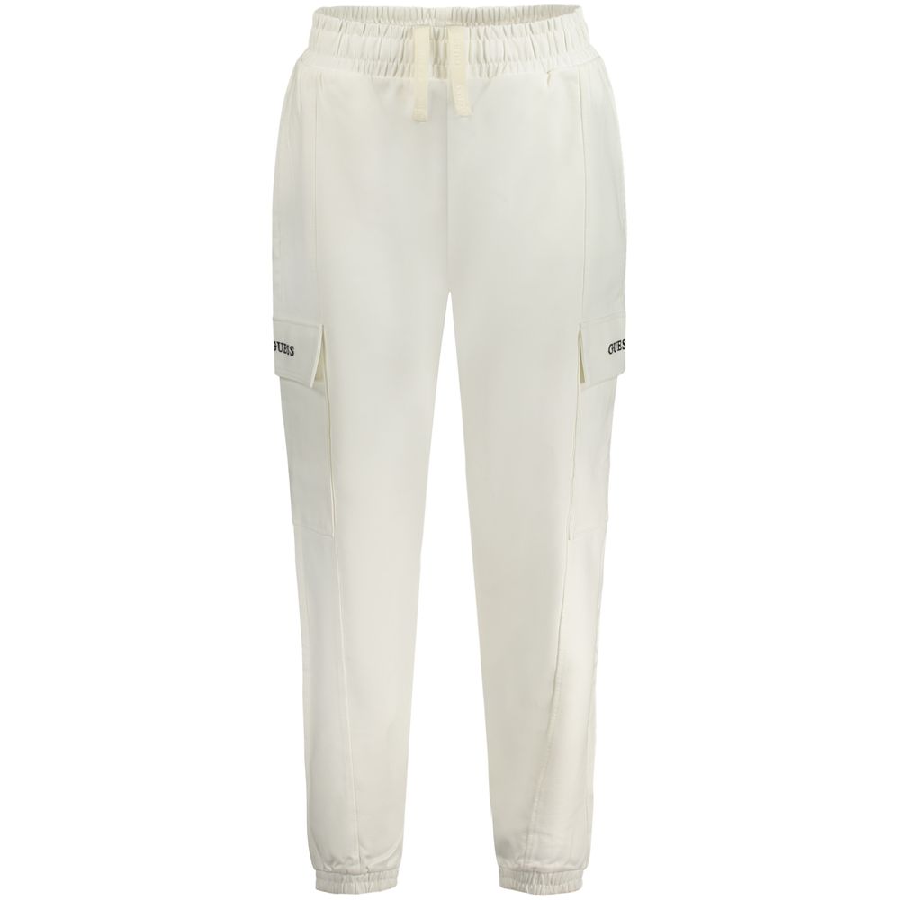 Guess Shoes White Cotton Pant