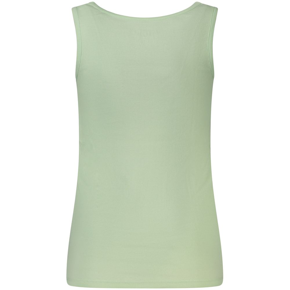 Guess Shoes Green Cotton Tank Top