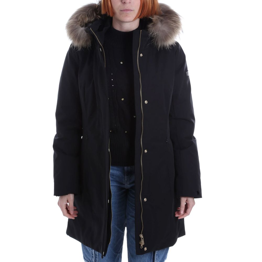 Zee Lane Black Nylon Jackets & Coat