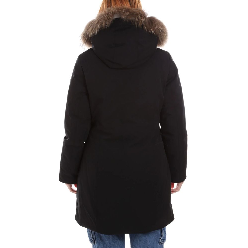 Zee Lane Black Nylon Jackets & Coat