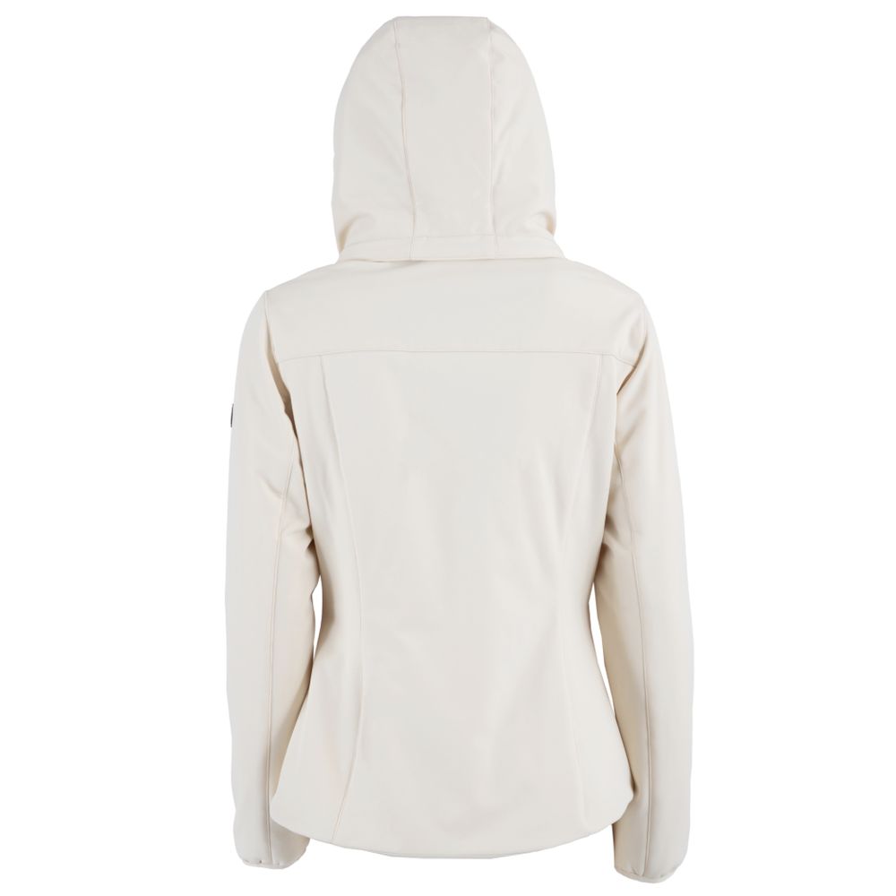 Zee Lane White Nylon Jackets & Coat