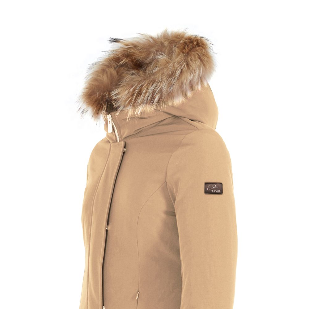 Zee Lane Brown Nylon Jackets & Coat