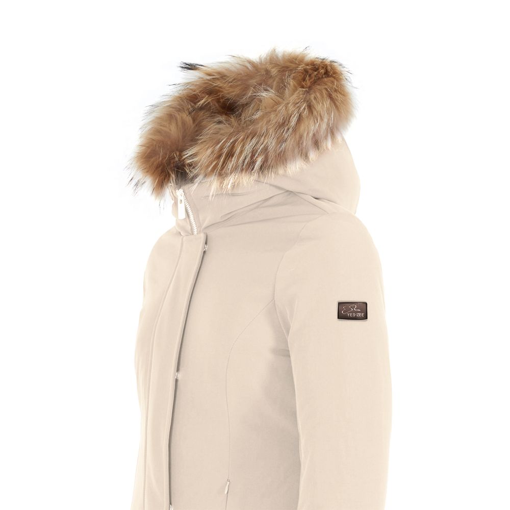Zee Lane White Nylon Jackets & Coat