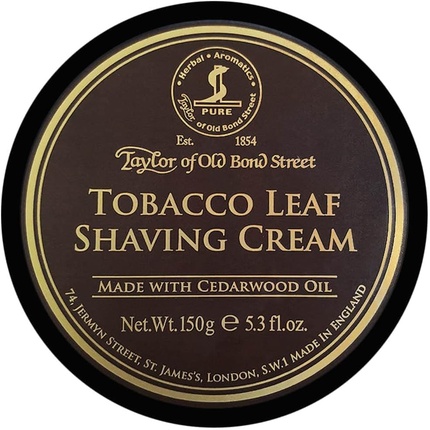 Крем для бритья Taylor Of Old Bond Street Tobacco Leaf