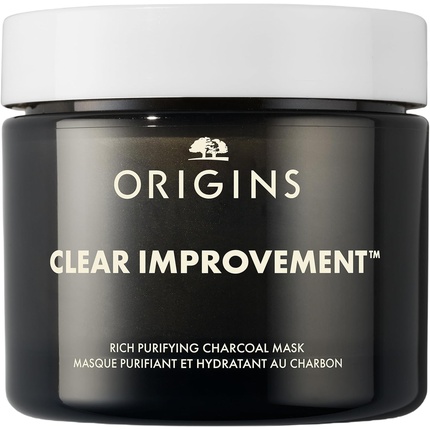 Угольная маска Origins Clear Improvement Rich Purifying Charcoal Mask