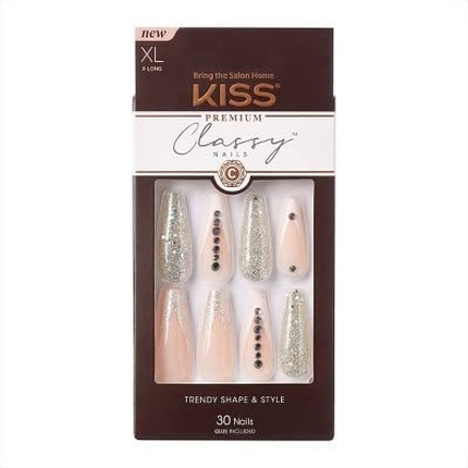 Искусственные ногти Kiss Classy Premium X-Long