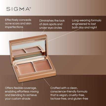 Корректирующий цветной крем Sigma Beauty Spectrum Color-Correcting Duo