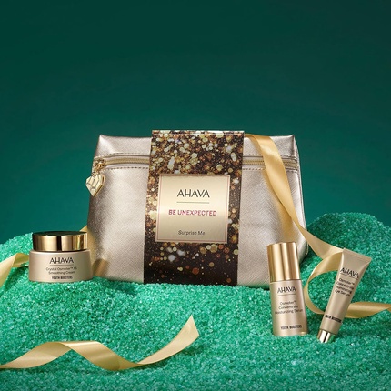 Набор по уходу за лицом Ahava Surprise Me с увлажняющей сывороткой с концентратом Osmoter 30 мл, разглаживающим кремом Crystal Osmoter x6 50 мл и осветляющей сывороткой для глаз с концентратом Osmoter 15 мл