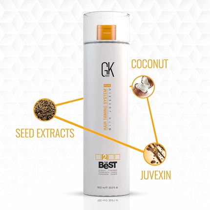 Кератиновое выпрямление волос GK Hair