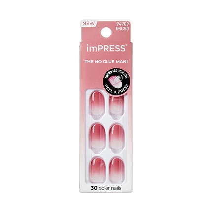 Artificial Nails Kiss The Sky Self-Adhesive Nails Impress Color Nails Beat The Heat