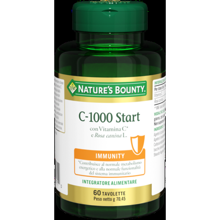 Витаминные таблетки Nature's Bounty C-1000 Старт